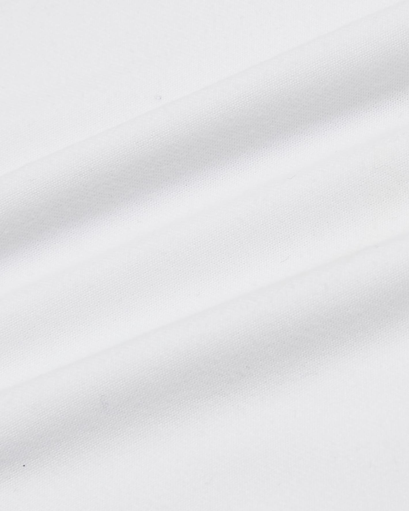 White Active Curved Hem Crew