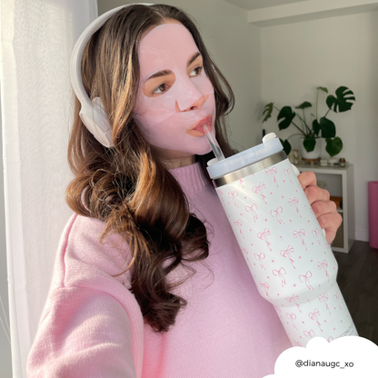 Stainless Steel Tumbler - Dainty Bows