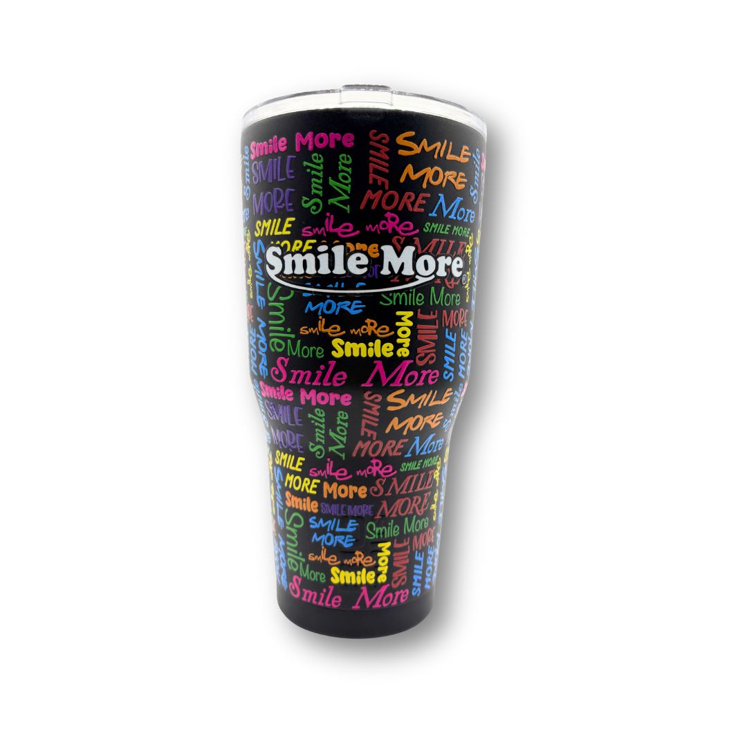 Colorful Smile More Tumbler