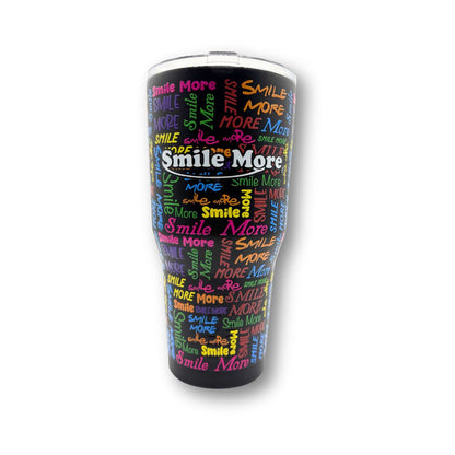 Colorful Smile More Tumbler