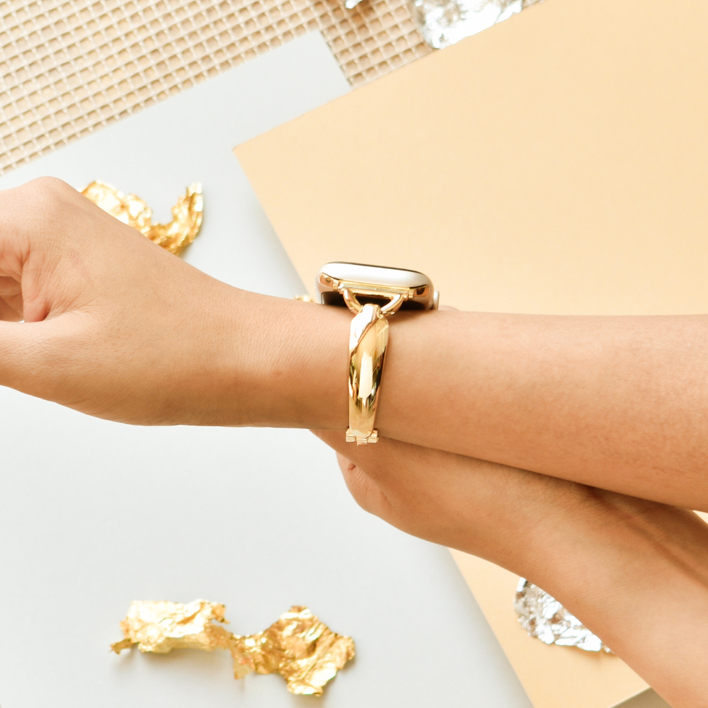 Bangle Apple Watch Strap - Gold