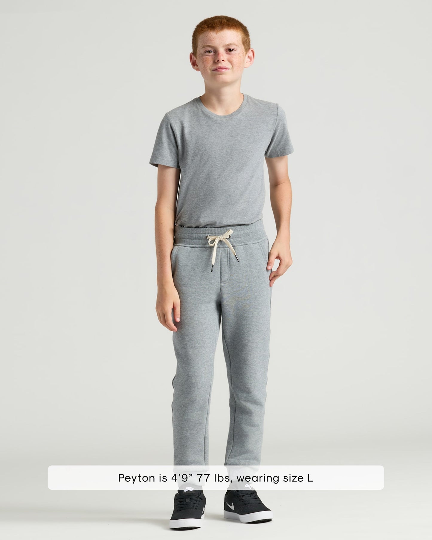 Boys' Black & Medium Heather Gray Fleece Joggers 2-Pack