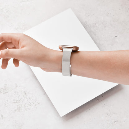 Fitbit Strap - Slim Milanese - Silver