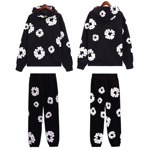 Denim Tears Outfit:Hoodie/Sweatpants (Separate Purchase Options) Casual Pants