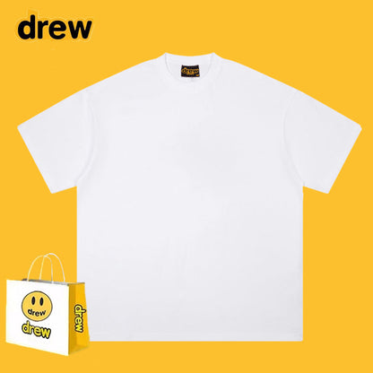 Drew T-shirts Loose round Neck Couple