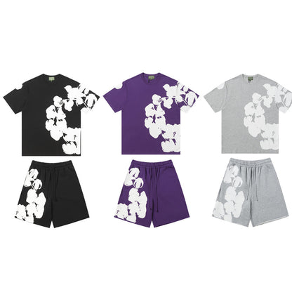 Denim Tears T-shirt & Shorts 2 Piece Set