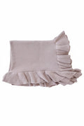 Knit Blanket With Ruffle | Iris